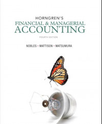 EBOOK : Horngren’s Financial & Managerial Accounting,  4th Edition