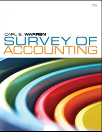 EBOOK : Survey of Accounting, 5th Edition