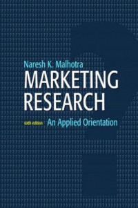 EBOOK : Marketing Research ;An Applied Orientation, 6th Edition