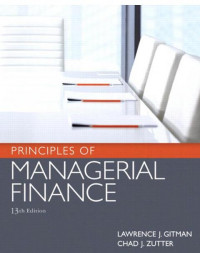 EBOOK : Principles of Managerial Finance, 13th Edition