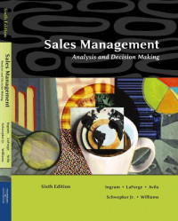 EBOOK : Sales Management: Analysis and Decision Making, 6th Edition