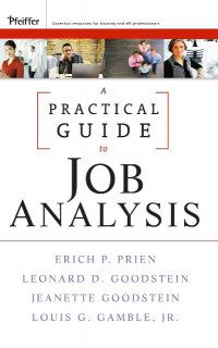 EBOOK : A Practical Guide to Job Analysis