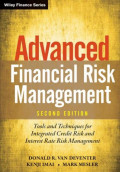 EBOOK : Advanced Financial Risk Management;Tools and Techniques for Integrated Credit Risk and Interest Rate Risk Management, 2nd Edition