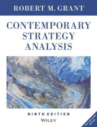 EBOOK : Contemporary Strategy Analysis; Text And Cases, 9th Edition