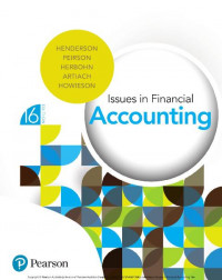 EBOOK : Issues In Financial Accounting, 16th Edition