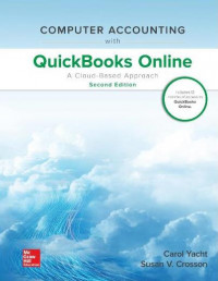 EBOOK : Computer Accounting with QuickBooks® Online: A Cloud-Based Approach, 2nd Edition