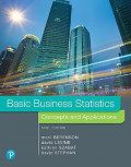 EBOOK : Basic Business Statistics Concepts and Applications, 14th Edition