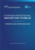 SPAP : Standar Jasa Investigasi (2021)    (EBOOK)