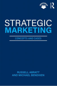 EBOOK : Strategic Marketing Concepts and Cases