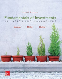 EBOOK : Fundamentals of investments : valuation and management 8th. Edition
