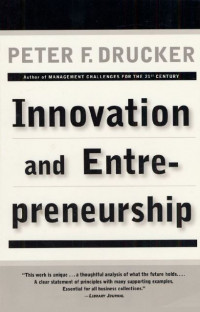 EBOOK : Innovatioan And Entrepreneurship : Practice And Principles