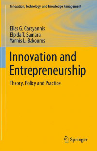 EBOOK : Innovation and Entrepreneurship Theory, Policy and Practice