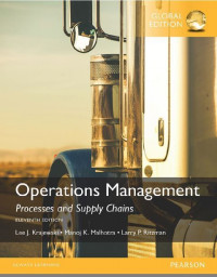 EBOOK : Operations Management: Processes and Supply Chains, 11th Edition