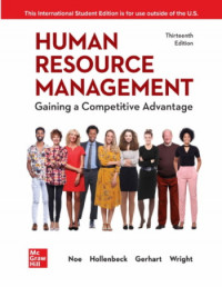 Human Resource Management ; Gaining A Competitive Advantage, 13th Edition (EBOOK)