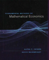 EBOOK : Fundamental Methods Of Mathematical  Economics 5th Ed