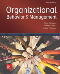 EBOOK : Organizational Behavior And Management  11h. Ed.