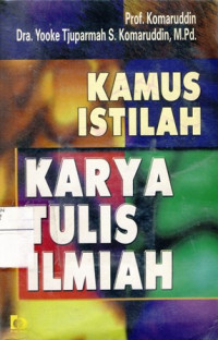 Kamus Istilah Karya Tulis Ilmiah