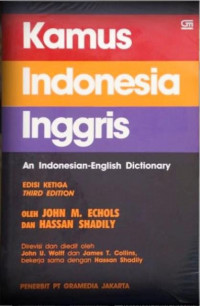 EBOOK : Kamus Indonesia - Inggris, Edisi ke-3