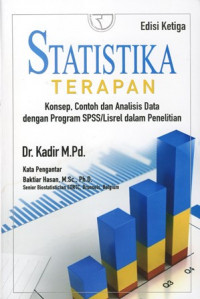 Image of Statistika Terapan :Konsep, contoh dan Analisis Data dengan program SPSS?Lisrel dalam Penelitian