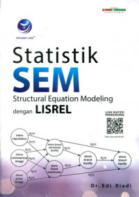Image of Statistik SEM - Structural Equation Modeling dengan Lisrel