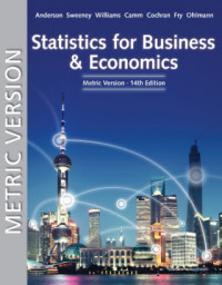 Statistics for Business and Economics, 14th Edition    (EBOOK)