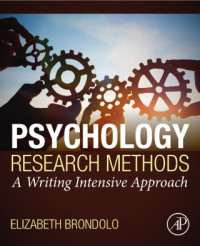 Psychology Research Methods ; A Writing Intensive Approach   (EBOOK)