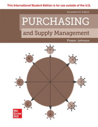 Purchasing and Supply Management   17th Edition    (EBOOK)