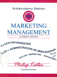 Marketing Management, 11th Ed