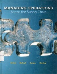 Image of Managing Operations : Across The Supply Chain
