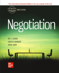 Image of Negotiation  9th Edition   (EBOOK)