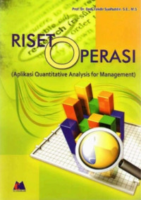 Riset Operasi ; Applikasi Quantitative Analysis For Management     (EBOOK)
