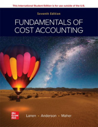 Fundamentals of Cost Accounting 7th Edition  (EBOOK)