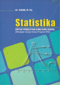 Statistika Untuk Penelitian Ilmu-Ilmu Sosial (Dilengkapi dengan Output Program SPSS)      (EBOOK)
