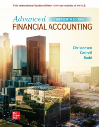 Advanced Financial Accounting ; 13th Edition   (EBOOK)