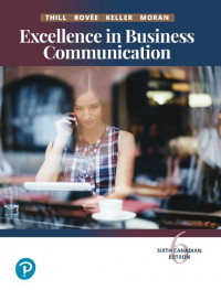 EBOOK : Excellence In Business Communication, Sixth Canadian edition