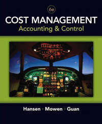 EBOOK : Cost Management: Accounting and Control, 6th Edition