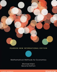 EBOOK : Mathematical Methods for Economics, 2nd Edition