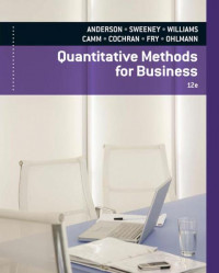 EBOOK : Quantitative Methods for Business, 12th Edition