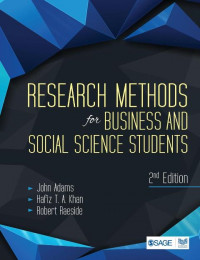 EBOOK : Research Methods For Business And Social Science Students, 2nd Edition