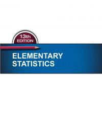 EBOOK : Elementary Statistics; 13th Edition