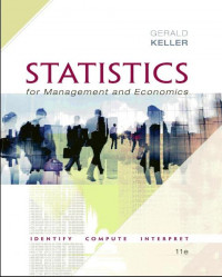 EBOOK : Statistics for Management and Economics, 11th Edition