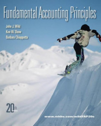 EBOOK : Fundamental Accounting Principles, 20th Edition
