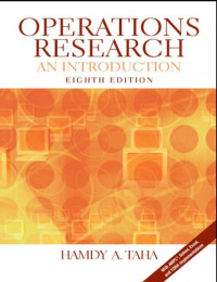 EBOOK : Operations Research An Introduction, 8th Edition
