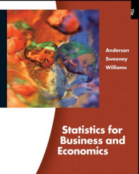 EBOOK : Statistics for Business and Economics,, 11th Edition