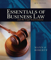 EBOOK : Essentials of Business Law and the Legal Environment, 9th Edition