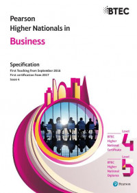 EBOOK : Higher Nationals In Business