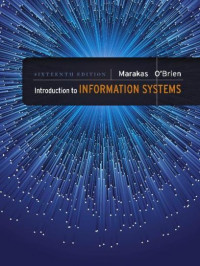 EBOOK : Introduction To Information Systems, 16th Edition