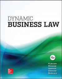 EBOOK : Dynamic Business Law, 4th Edition