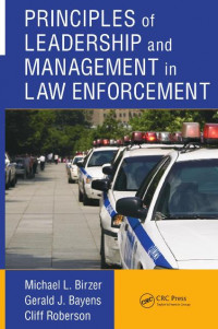 EBOOK ; Principles Of Leadership And Management In Law Inforcement