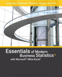 EBOOK : Essentials of Modern Business Statistics, with Microsoft Office Excel , 7th Edition